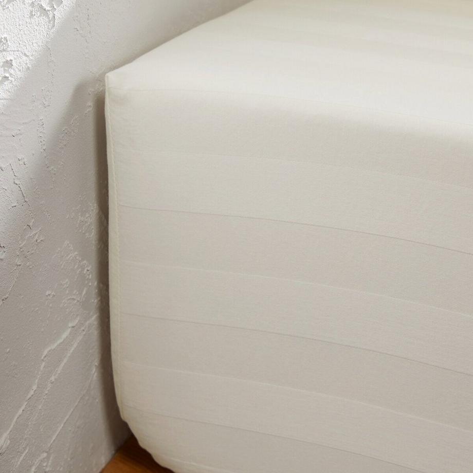 La Redoute Intérieurs Victor Drap-housse satin de coton lavé  