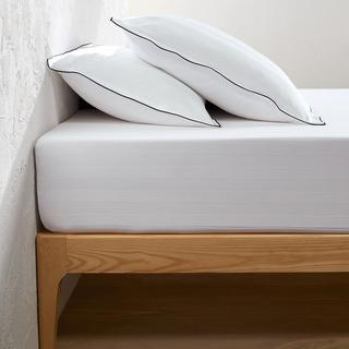 La Redoute Intérieurs Drap-housse Victor en satin de coton lavé  