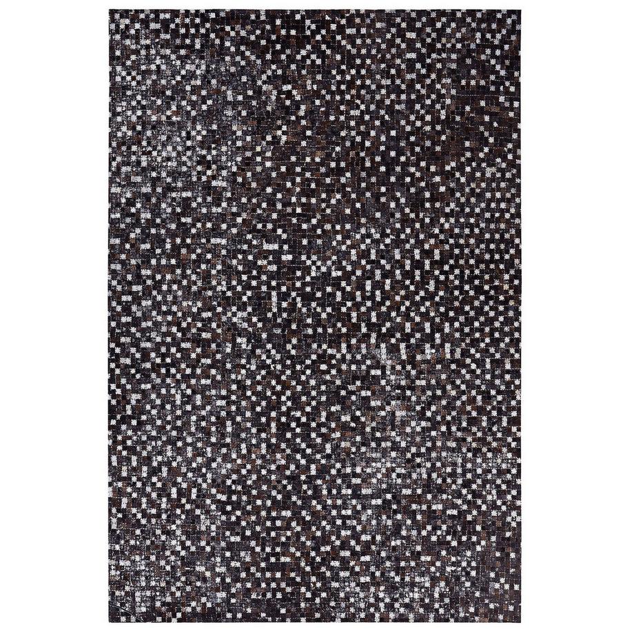 Beliani Tappeto en Pelle di vacchetta Moderno AKKESE  