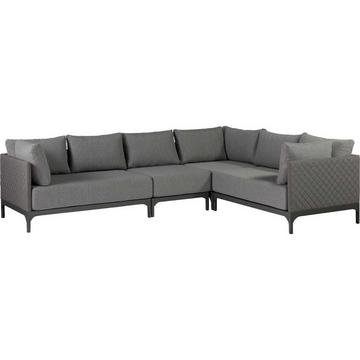 Gartenlounge Domino steingrau 300x225