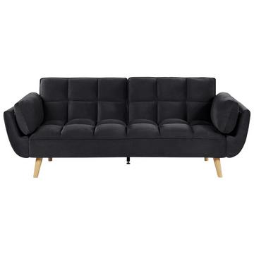 Schlafcouch aus Samtstoff Retro ASBY