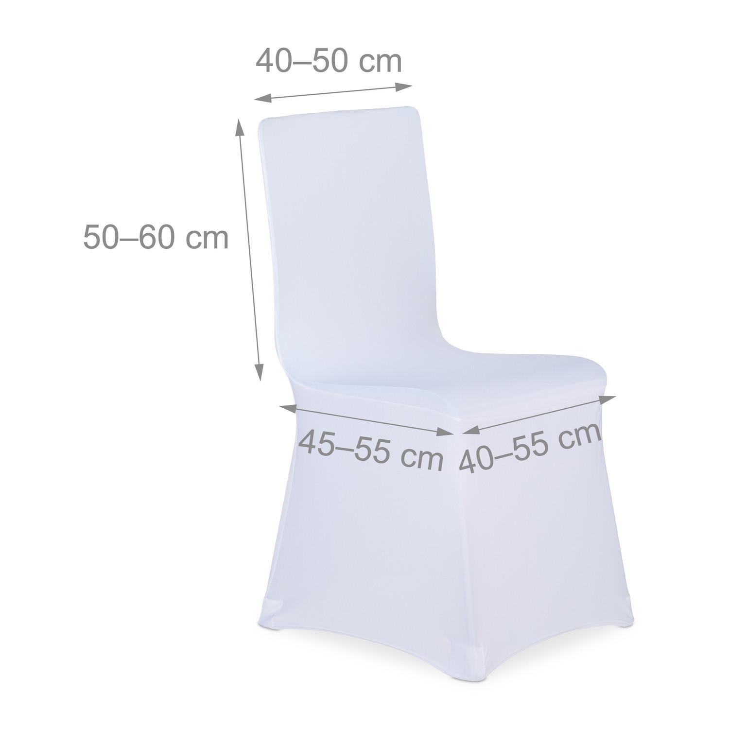 Northix Lot de 4 housses de chaise  