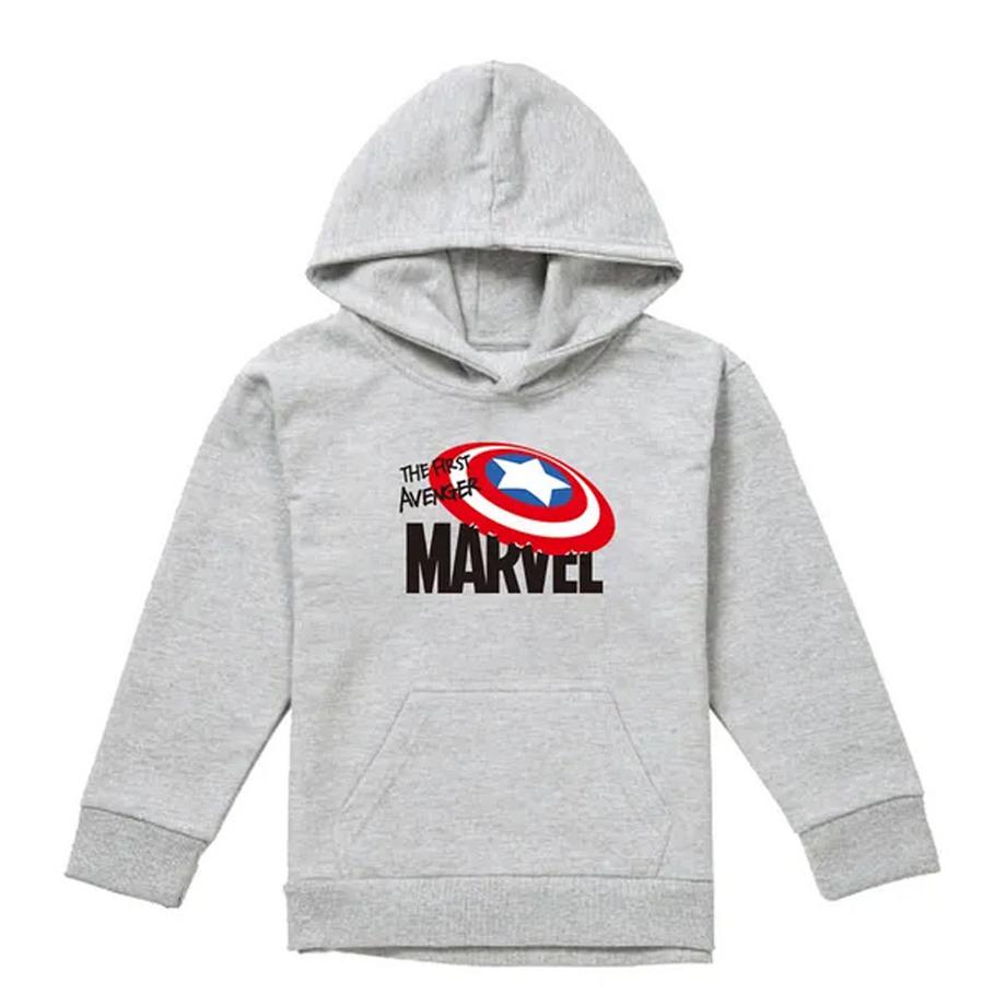 The First Avenger Kapuzenpullover, Zum Überziehen, Meliert