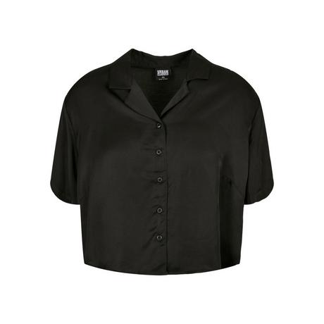 URBAN CLASSICS  camicia da a maniche corte viscose satin resort gt 