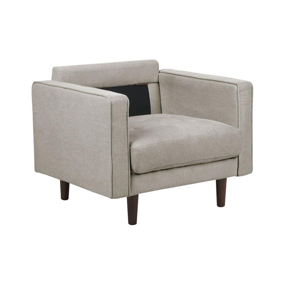 Beliani Poltrona en Tessuto Retrò NURMO  