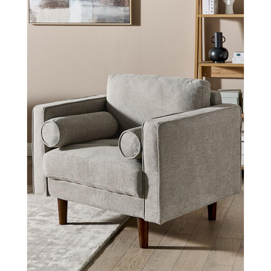 Beliani Poltrona en Tessuto Retrò NURMO  