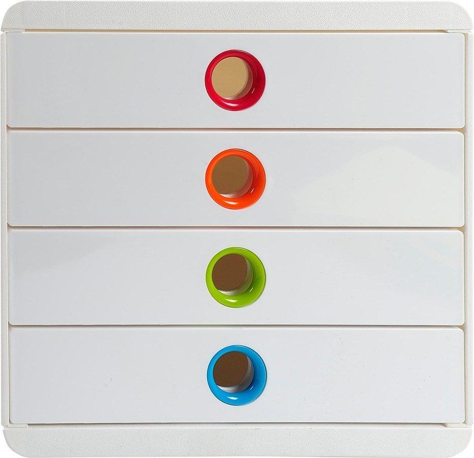 Exacompta Schubladenbox Pop-Box Weiss  