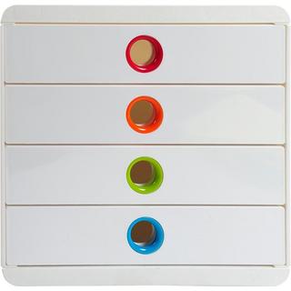 Exacompta Schubladenbox Pop-Box Weiss  