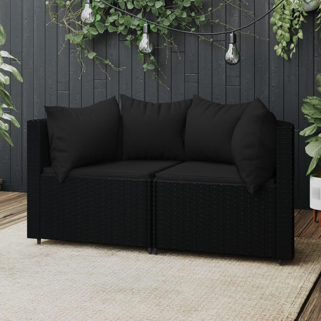 VidaXL Ecksofa poly-rattan  