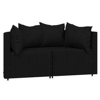 VidaXL Ecksofa poly-rattan  