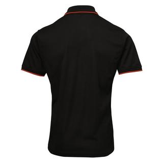 PREMIER  Kontrast Coolchecker Polo Shirt 