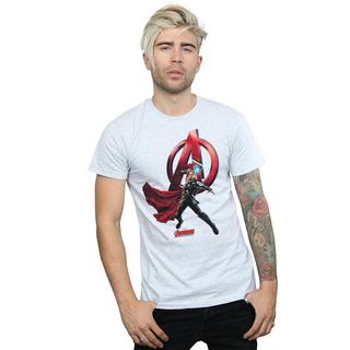 THOR Avengers Action Pose Logo T-Shirt  