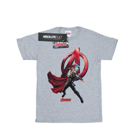 THOR Avengers Action Pose Logo T-Shirt  