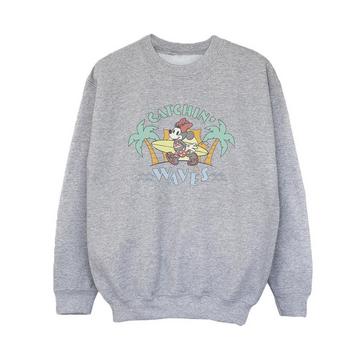 Minnie Mouse Catchin Waves Sweatshirt