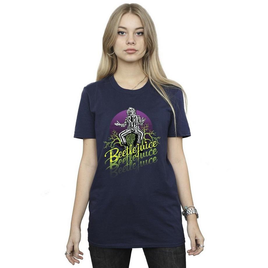 Beetlejuice Grafik Print T-Shirt  