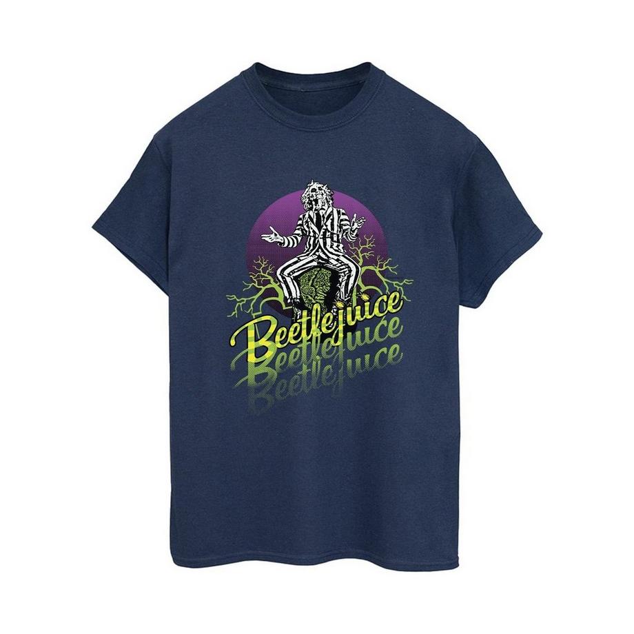 Beetlejuice Grafik Print T-Shirt  