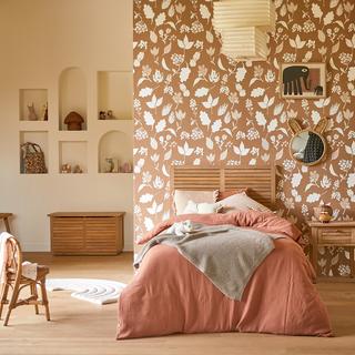 Tikamoon Testata letto per bambini in teak massello 95 cm Suzette  