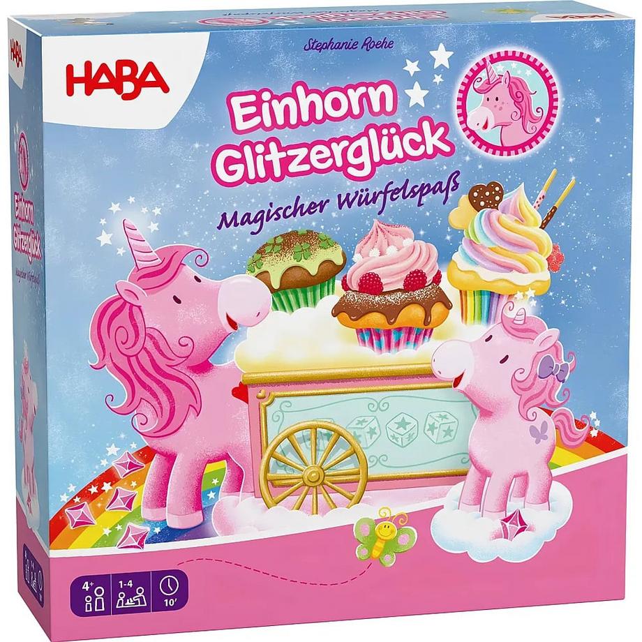 Einhorn Glitzerglück - Magischer Würfelspass