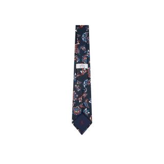 Atelier F&B  Cravate à motifs cachemires en soie 