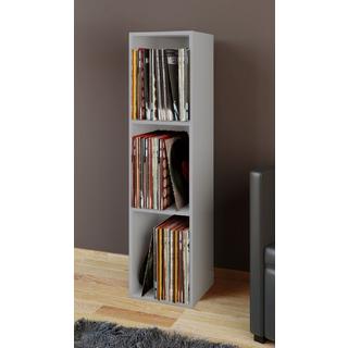 VCM Bois Disques vinyles LP Stand Étagère d'archivage Support de rangement Platto 3 compartiments  