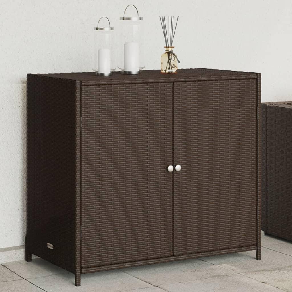 VidaXL Gartenschrank poly-rattan  