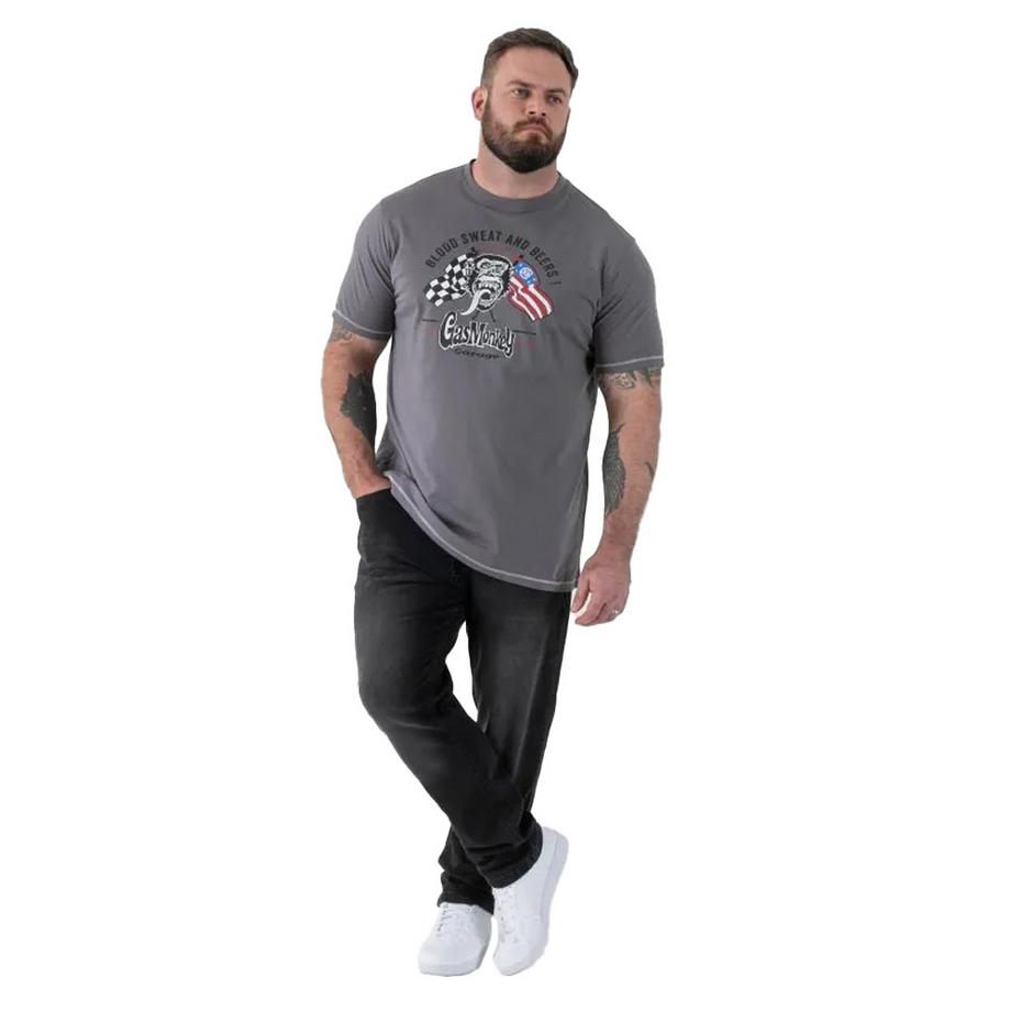 Duke Jasper D555 Gas Monkey Maglietta Kingsize  