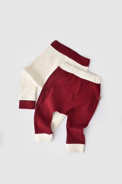 BabyCosy Organic  Pantalon, 2 Pack 