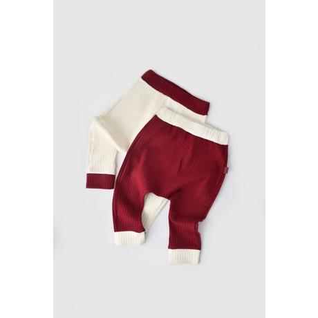 BabyCosy Organic  Pantalon, 2 Pack 