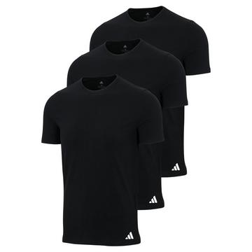 T-Shirt  3er Pack Figurbetont-Crew Neck Shirt Active Core Cotton 3PK