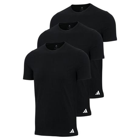 adidas Active Core Cotton 3PK Rundhals T-Shirt 3er Pack Figurbetont  