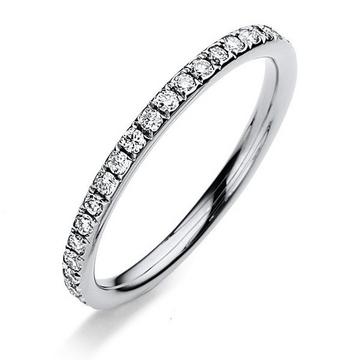 Mémoire-Ring Platin 95K Diamant 0.44ct.