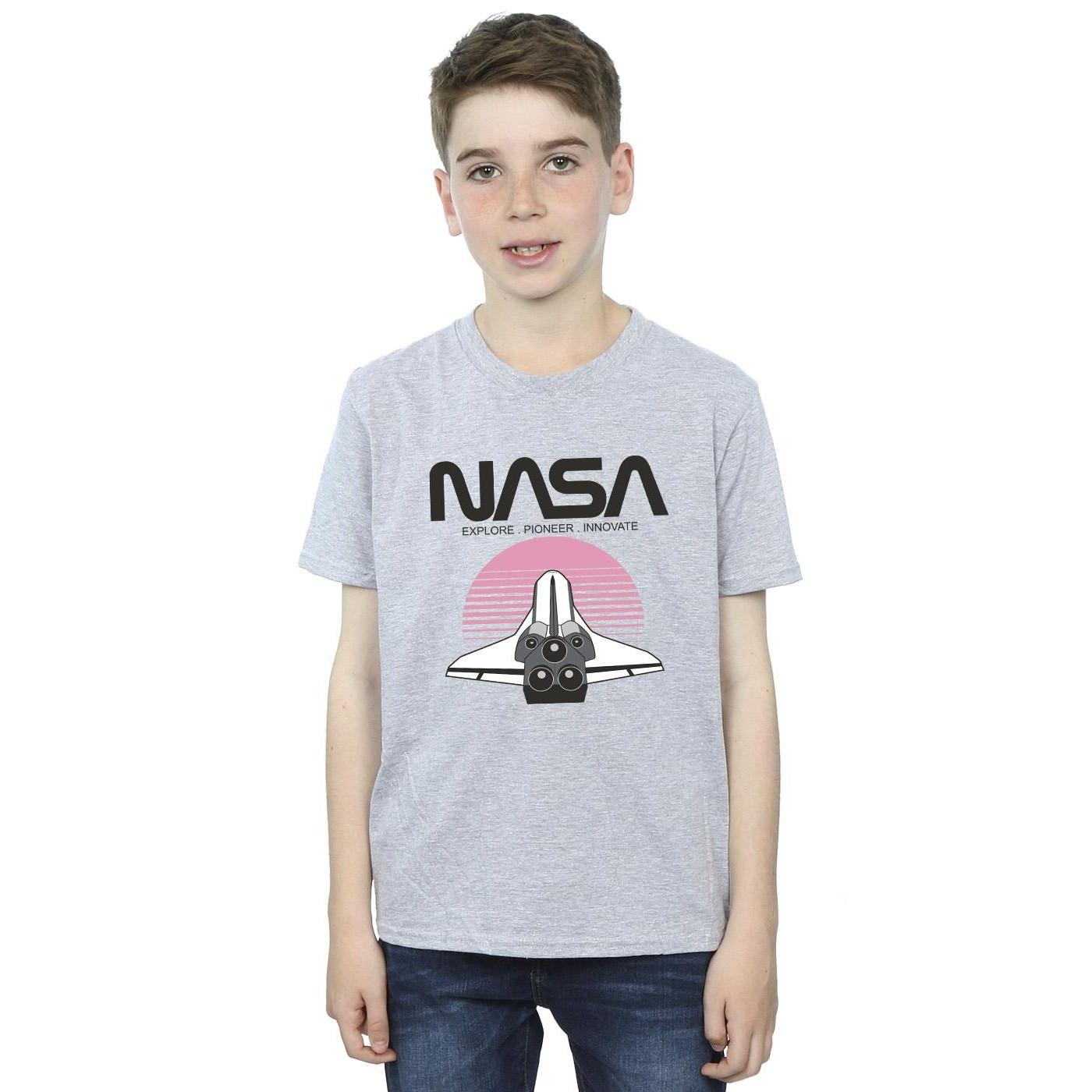 Nasa  Tshirt SPACE SHUTTLE SUNSET 