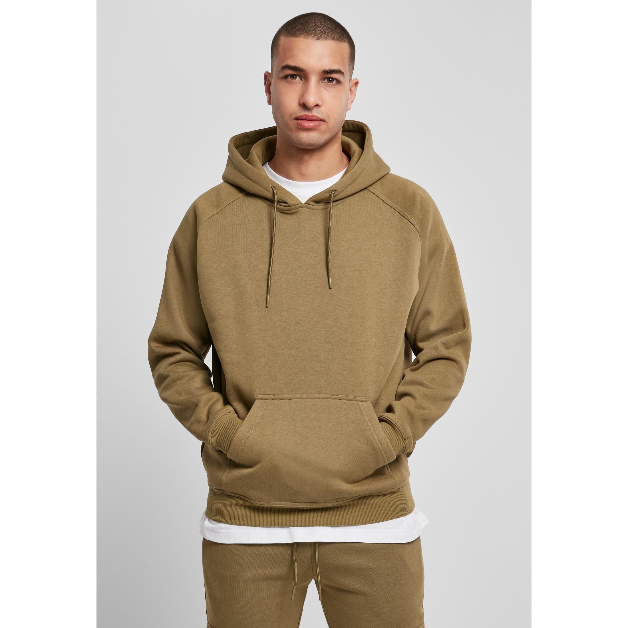 URBAN CLASSICS Blank Kapuzenpullover  
