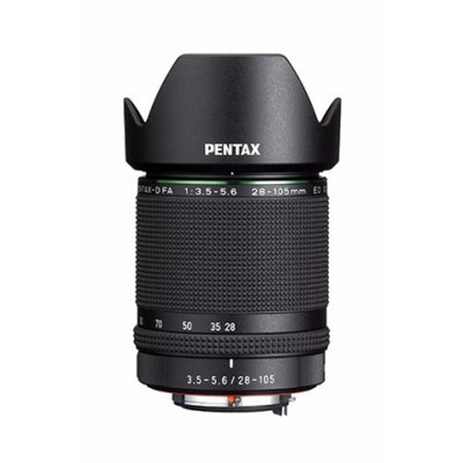 PENTAX  Pentax HD D-FA 28-105mm F3.5-5.6 ED DC WR SLR Obiettivi con zoom standard Nero 