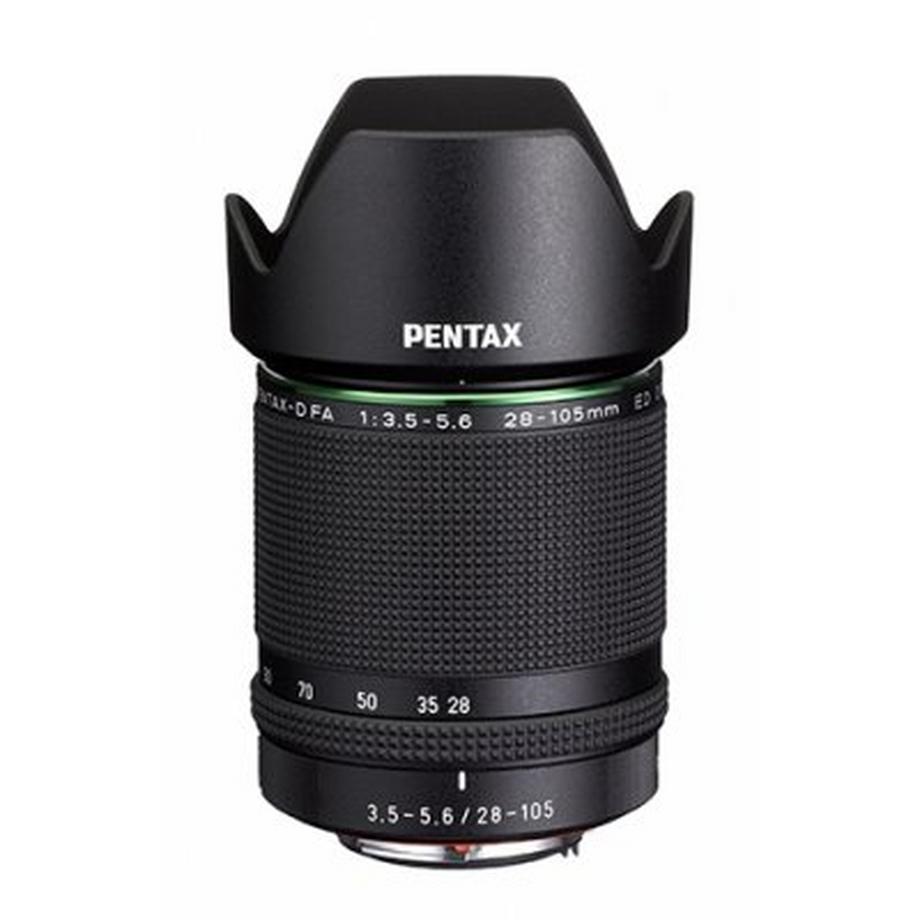 PENTAX  Pentax HD D-FA 28-105mm F3.5-5.6 ED DC WR SLR Obiettivi con zoom standard Nero 