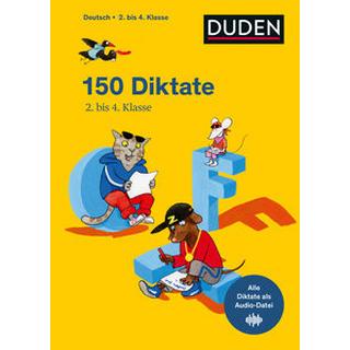 150 Diktate 2. bis 4. Klasse Fahlbusch, Claudia; Schauer, Sandra; Thiel, Alexandra; Wimmer, Andrea; Meyer, Kerstin (Illustrationen) Gebundene Ausgabe 