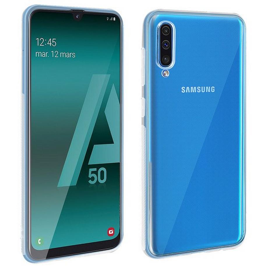 Pack Coque + Film Galaxy A50 Transparent