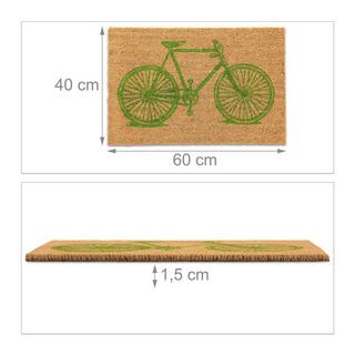 B2X Fußmatte Fahrrad Kokosnuss  