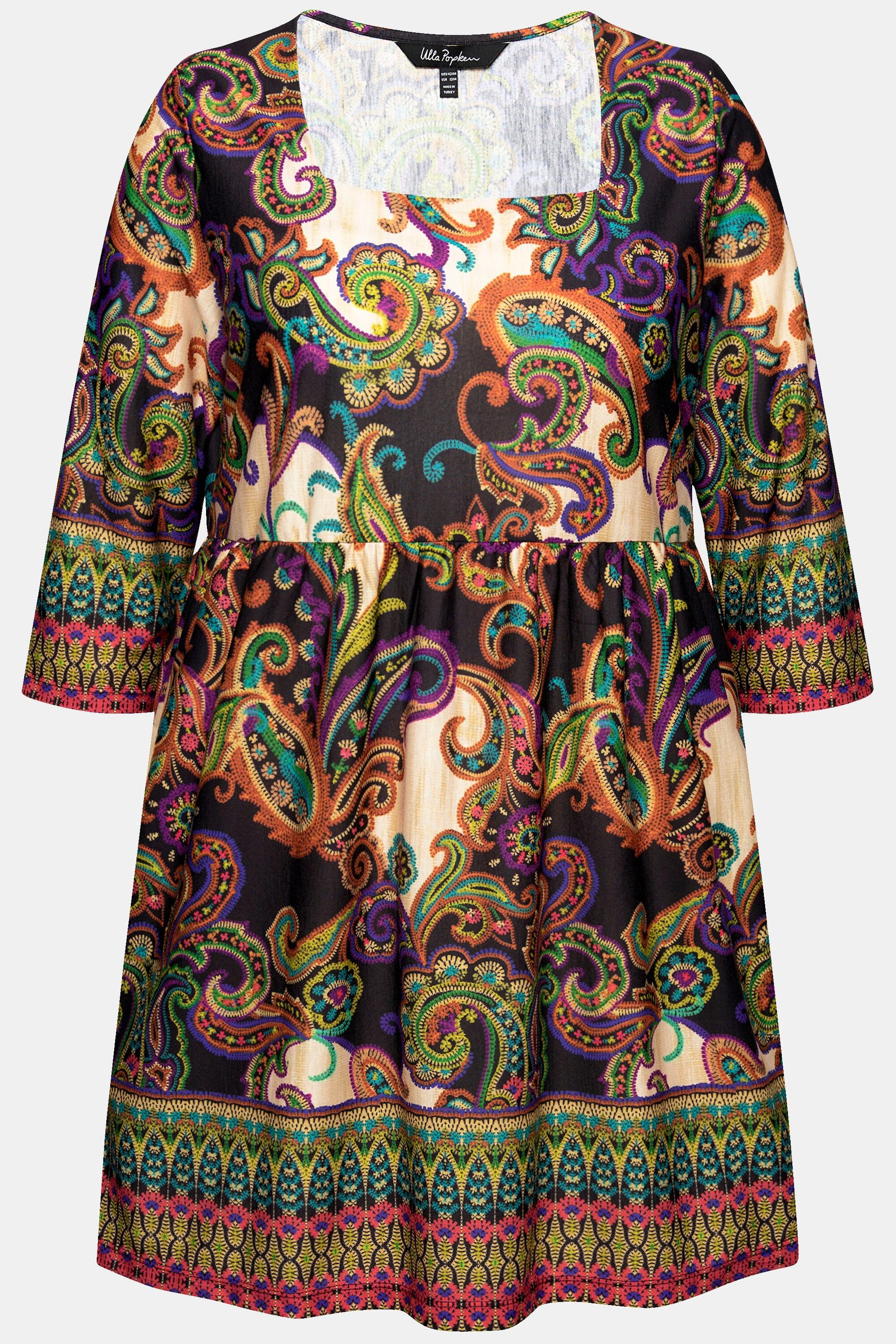 Ulla Popken Longshirt stampa Paisley  