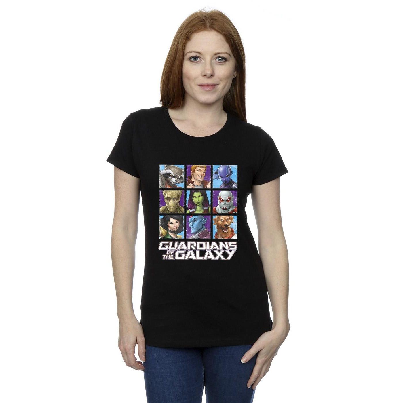 Guardians Of The Galaxy Guardians of the Galaxy Character Grid T-Shirt  