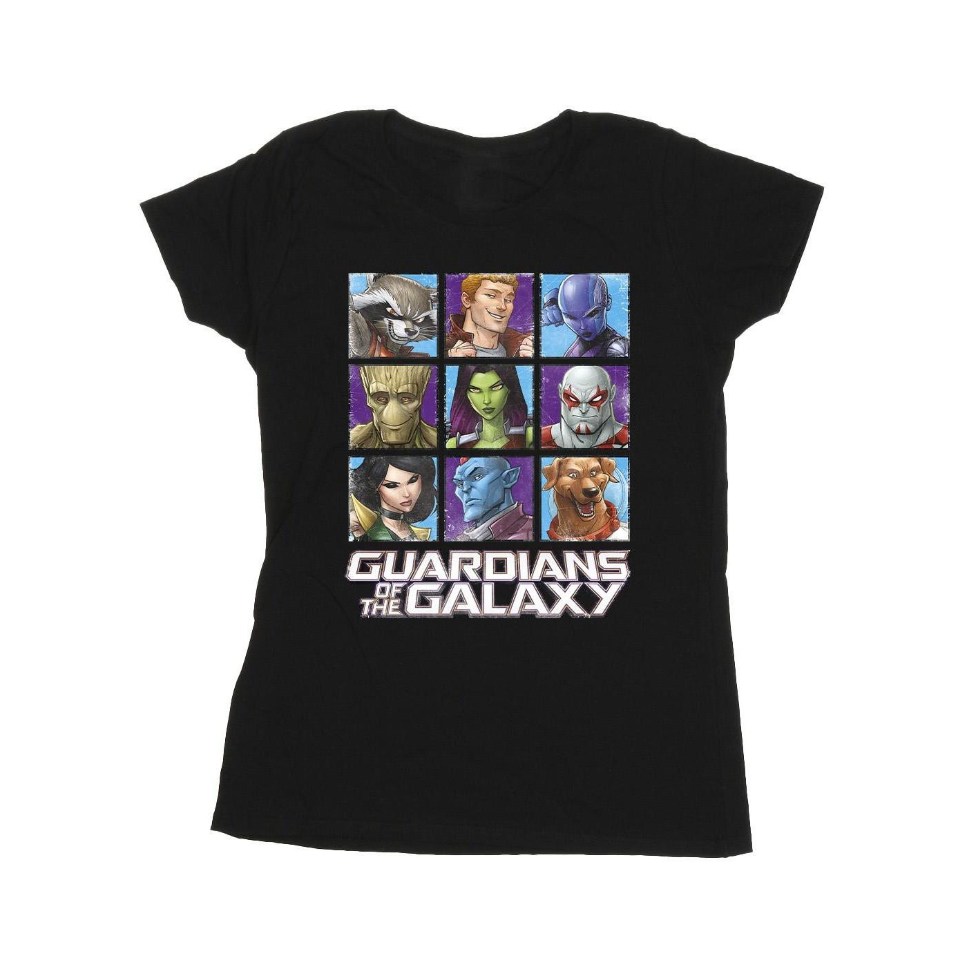 Guardians Of The Galaxy Guardians of the Galaxy Character Grid T-Shirt  
