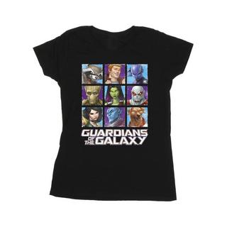 Guardians Of The Galaxy Guardians of the Galaxy Character Grid T-Shirt  