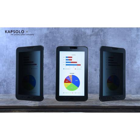 KAPSOLO  Écran de confidentialité insérable à 2 angles pour iPad Pro 12,9 Model 2018 / 2020 landscape 