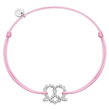 Femme Bracelet Bretzel coeur