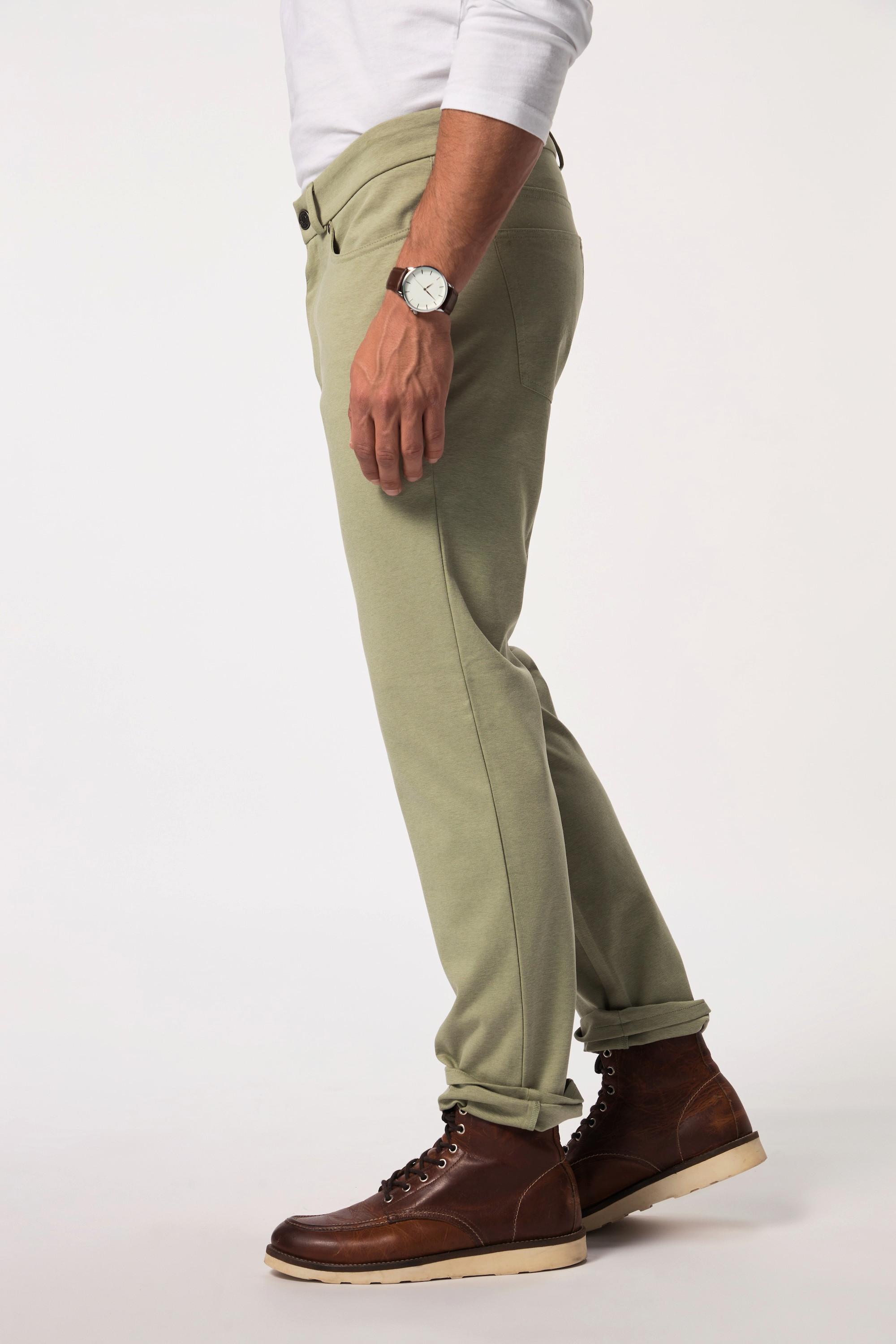 JP1880  Pantaloni di jersey con vestibilità moderna, taglio dritto, cinque tasche e FLEXNAMIC®, fino alla tg. 72 