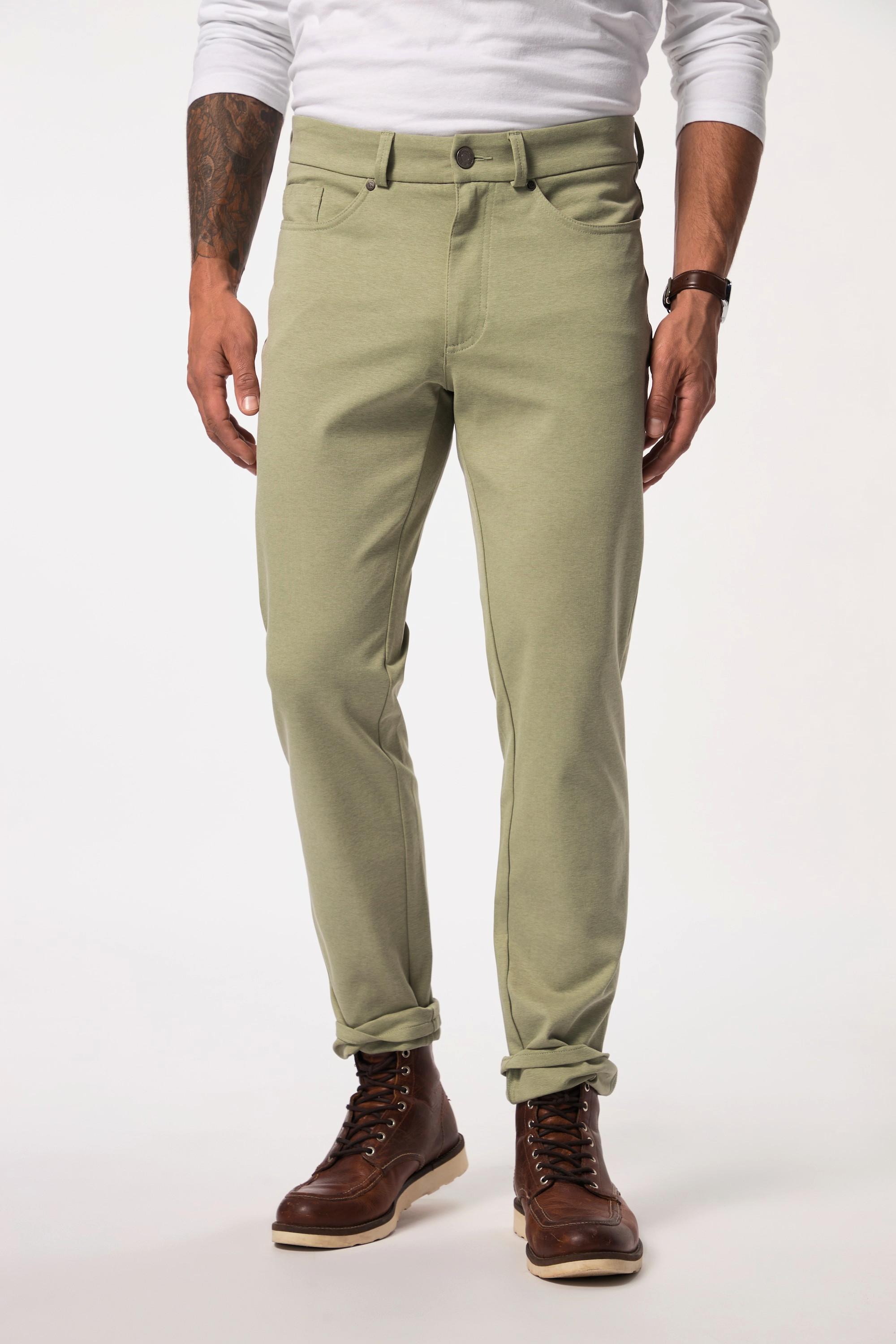 JP1880  Pantaloni di jersey con vestibilità moderna, taglio dritto, cinque tasche e FLEXNAMIC®, fino alla tg. 72 