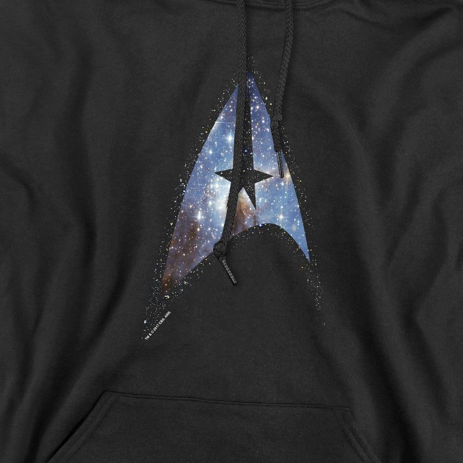 Star Trek Felpa con cappuccio Galactic  