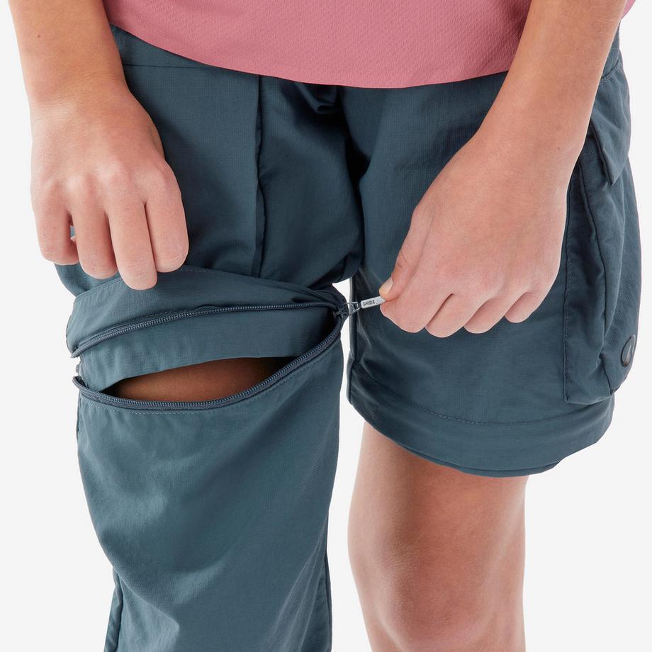 QUECHUA  Pantaloni trasformabili bambino trekking 