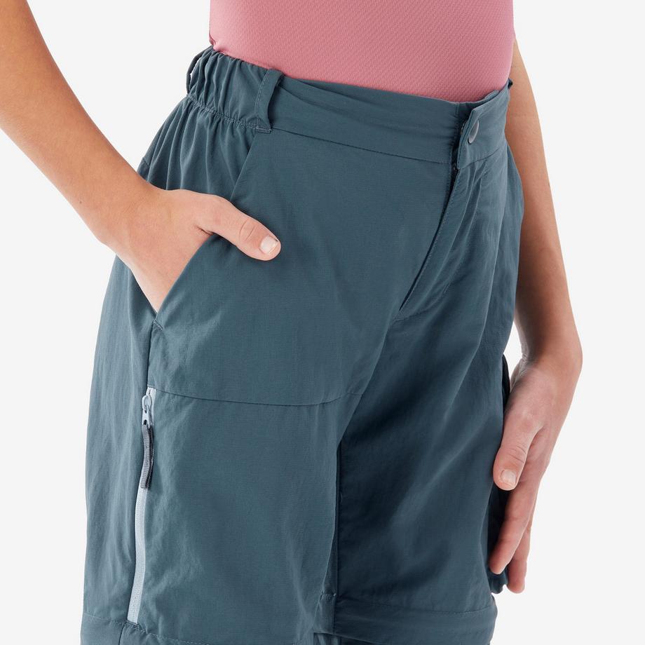 QUECHUA  Pantaloni trasformabili bambino trekking 