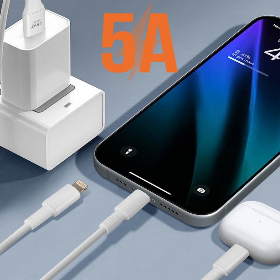 Avizar  Universal 5-in-1 Kabel LinQ 1.2m Weiß 